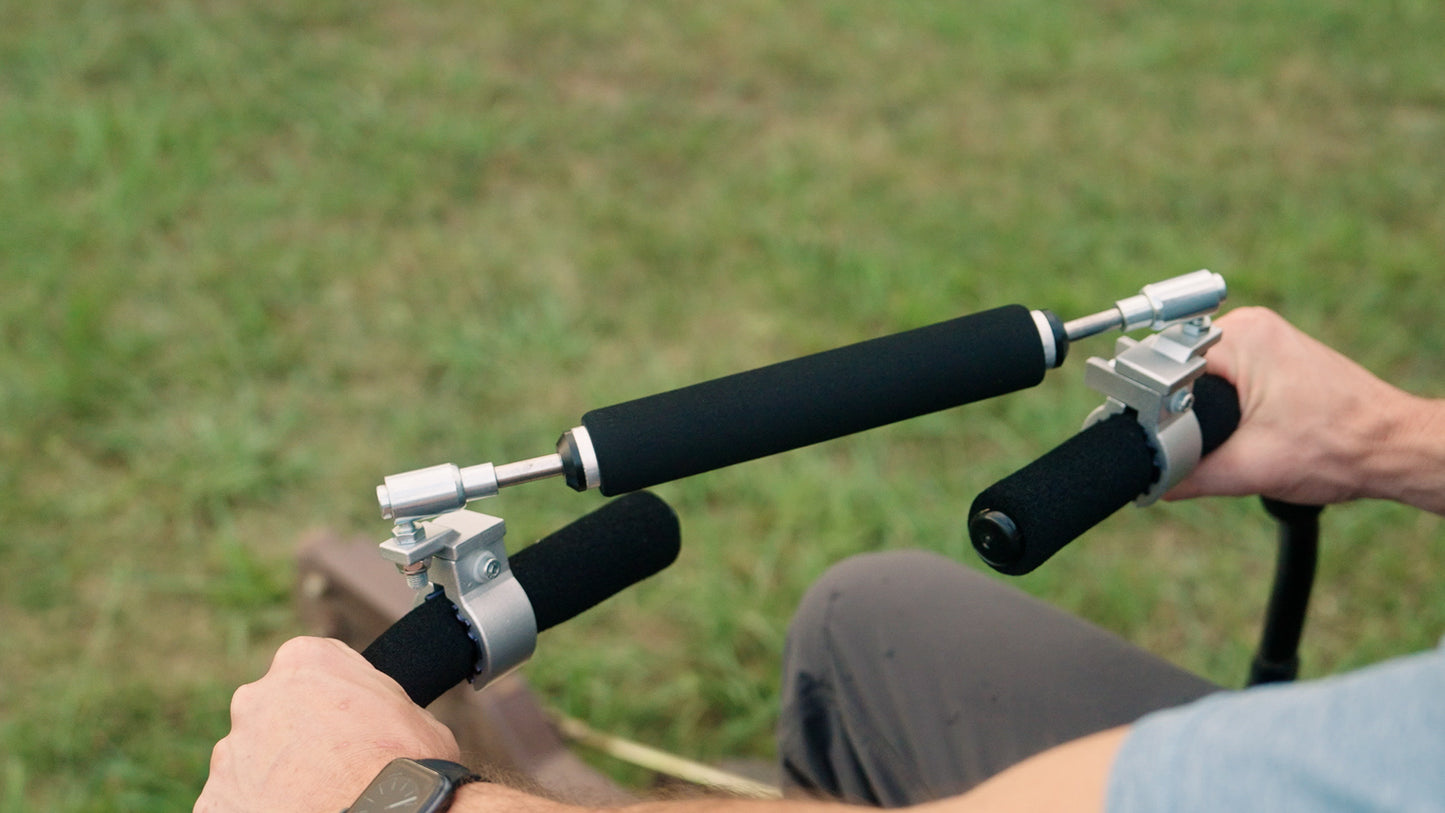 The Zero-Turn Bar maintains full functionality of your Zero Turn mower.