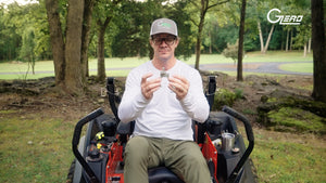 The Zero-Turn Bar needs 11.25 inches of flat space on the lap bars of a Zero Turn mower to be installed properly. It is designed to fit most mowers on the market.